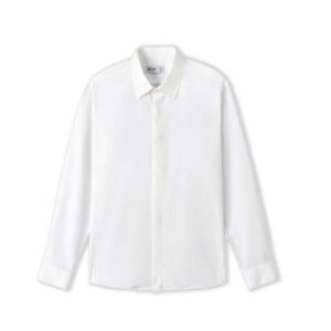 Áo sơ mi nam tay dài JBAGY Pastel sơ mi trắng form rộng, vải lụa tăm cao cấp phong cách Hàn Quốc - SF4759